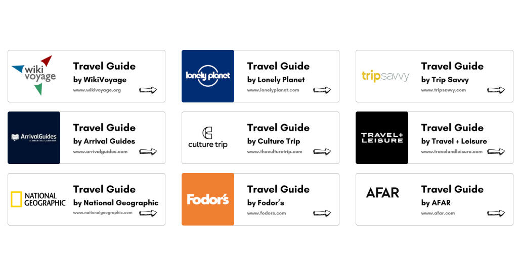 Publication Guides Preview of publication guide section in Portugal Travel Research by Feral Travel